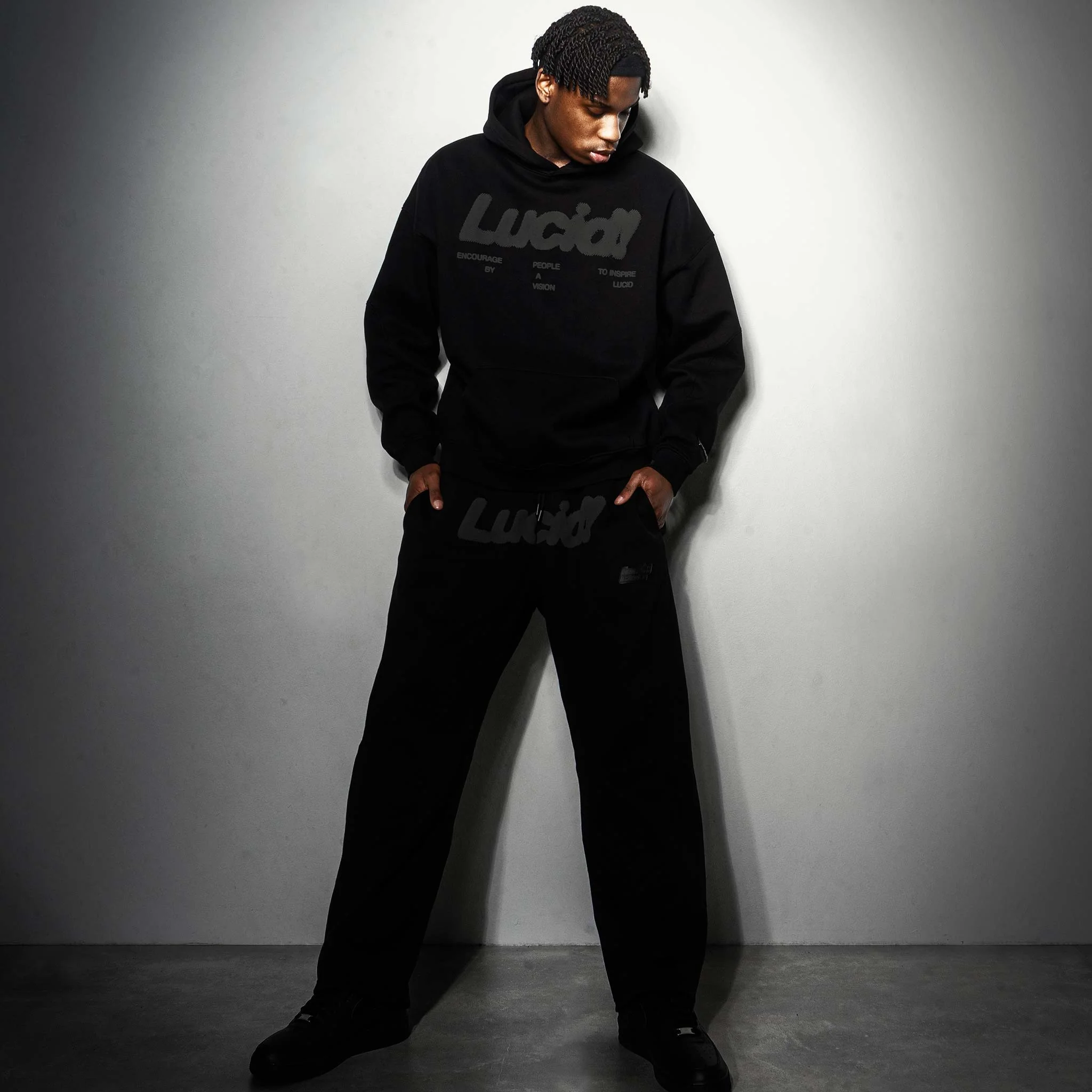 Lucid! Sweatpants Black/Black - Image 3