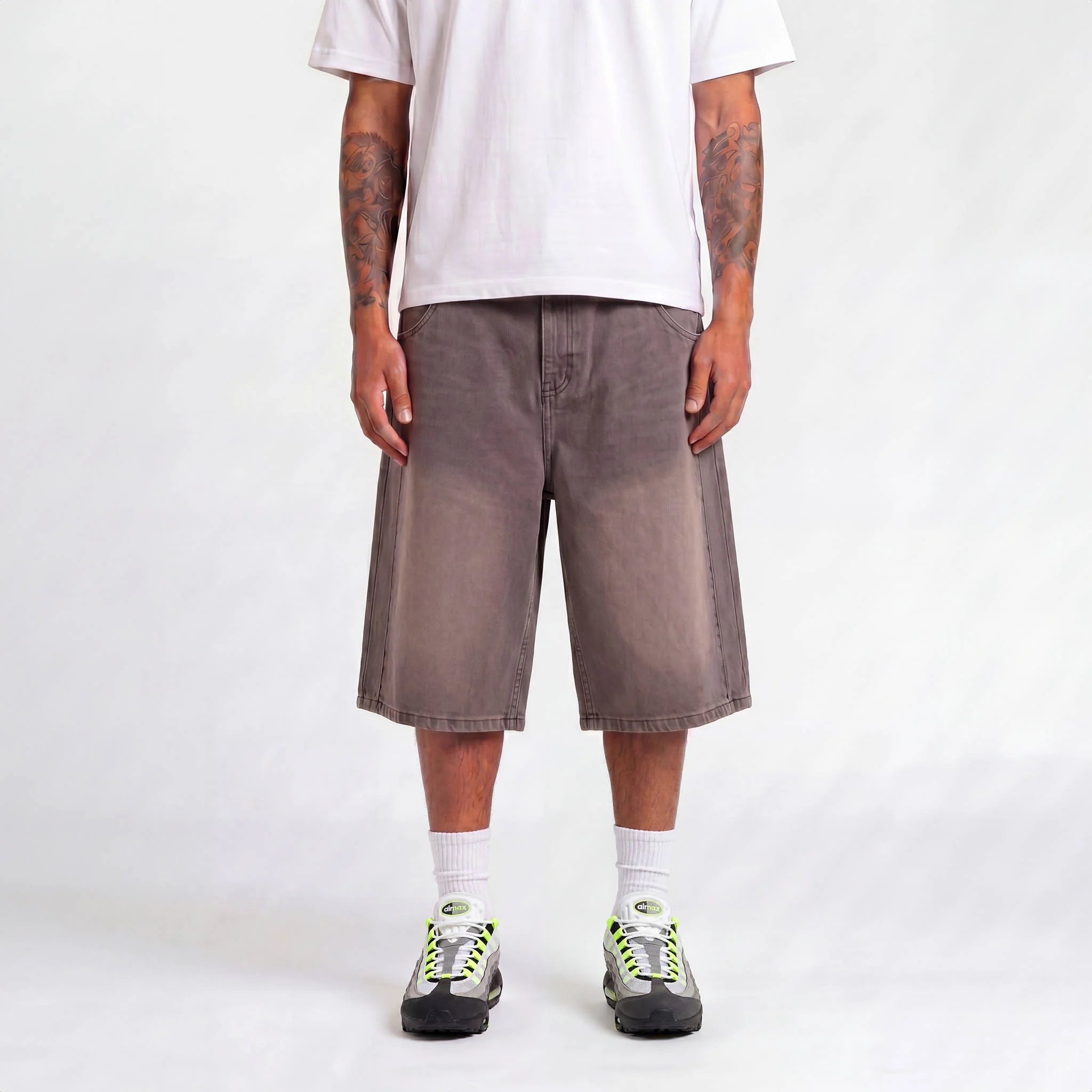 Star Denim Jorts "Smoked Mocha" - Image 3
